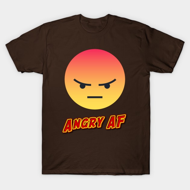 AngryAF T-Shirt by MemeJab